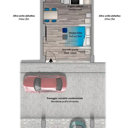 : Alloggio A Capo Nero Vista Mare Appartement